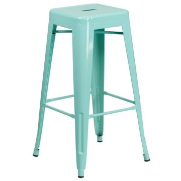 Taburete Tolix Verde Agua