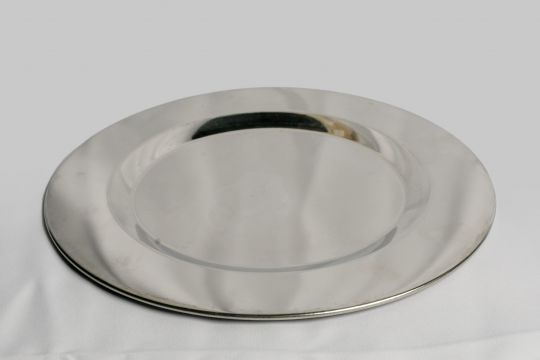 Bajoplato Acero Inox.