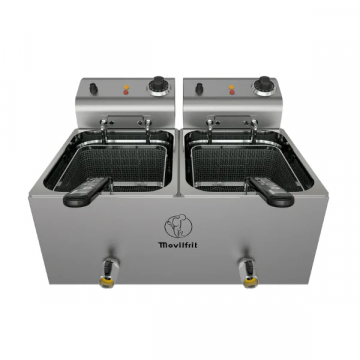 Freidora Eléctrica Doble
