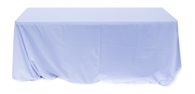 Mantel Largo Oval Blanco 183